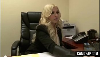 Blonde secretary free anal porn video