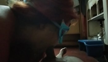 Hot tania love to suck big dick